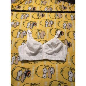 Playtex Bra 0020/0027 18 Hour Sensational Support Wirefree Bra Size 38D